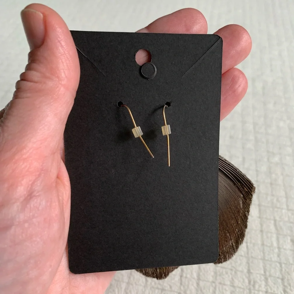 NWOT peacock earrings - Picture 3 of 6